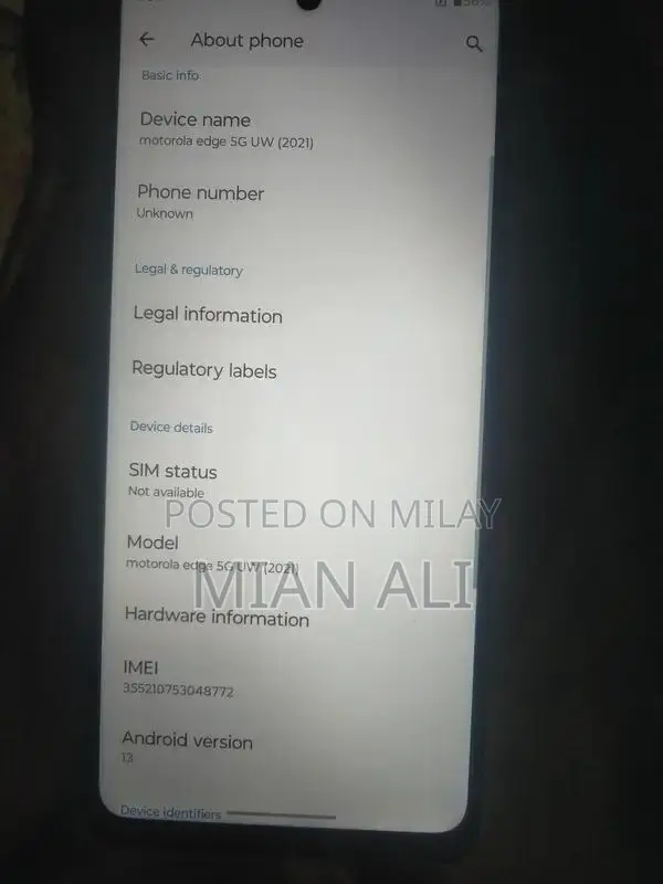 High-Performance Motorola Edge Smartphone for Gaming