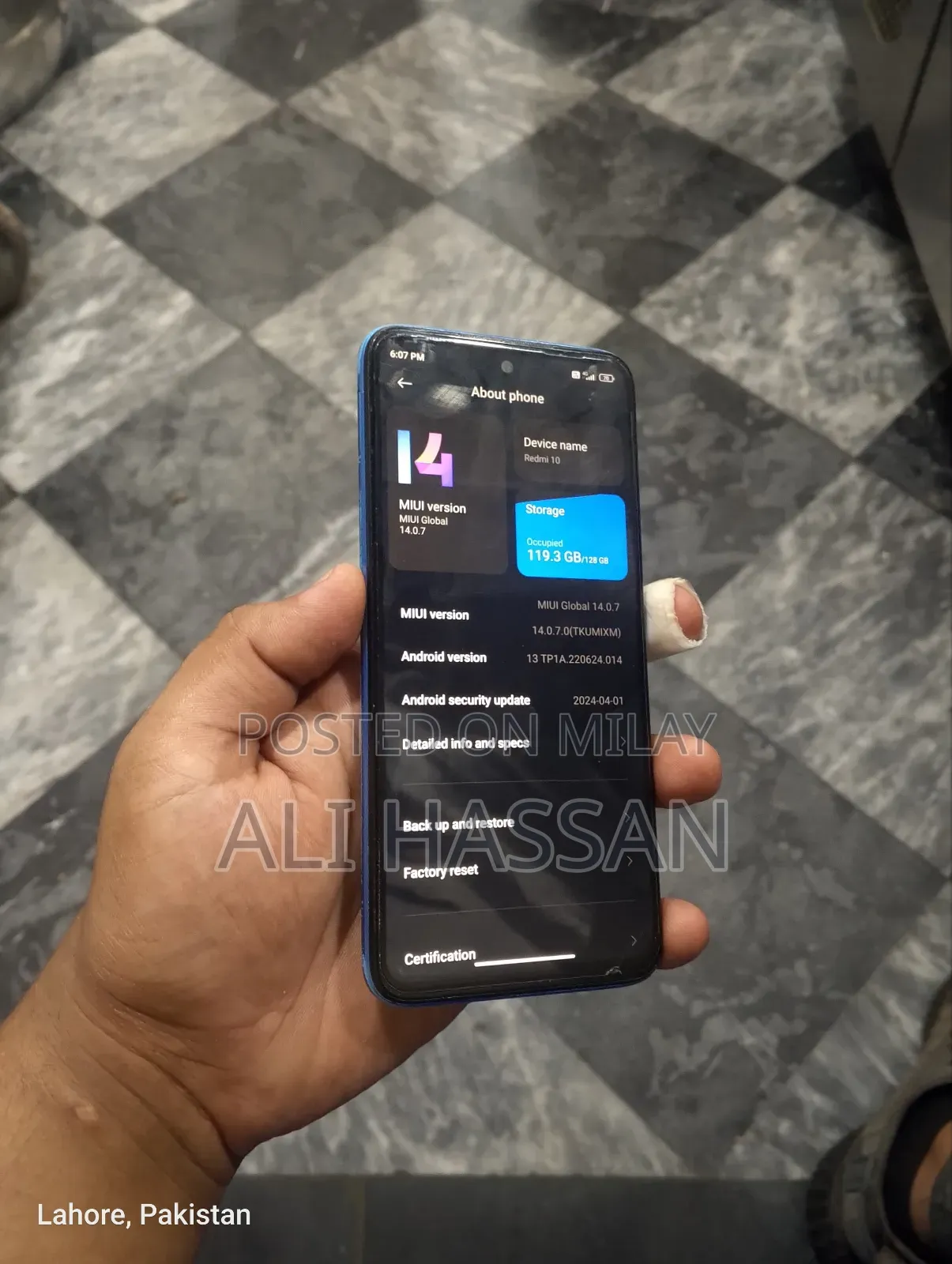 Xiaomi Mi 10 128 GB Red