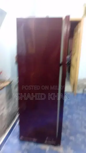 Refrigerator with Glass Door - Nearly New Condition