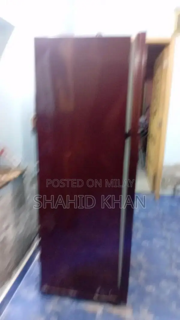 Refrigerator with Glass Door - Nearly New Condition