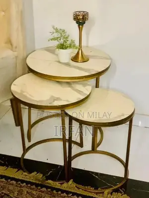 Photo - Vintage 3-Piece Iron Table Set