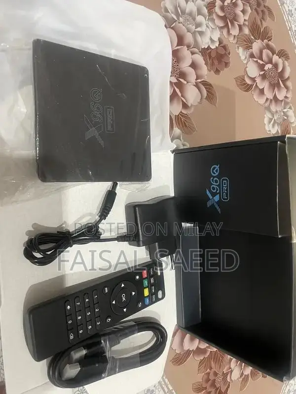 X96Q Pro Android TV Box - Streaming Media Player