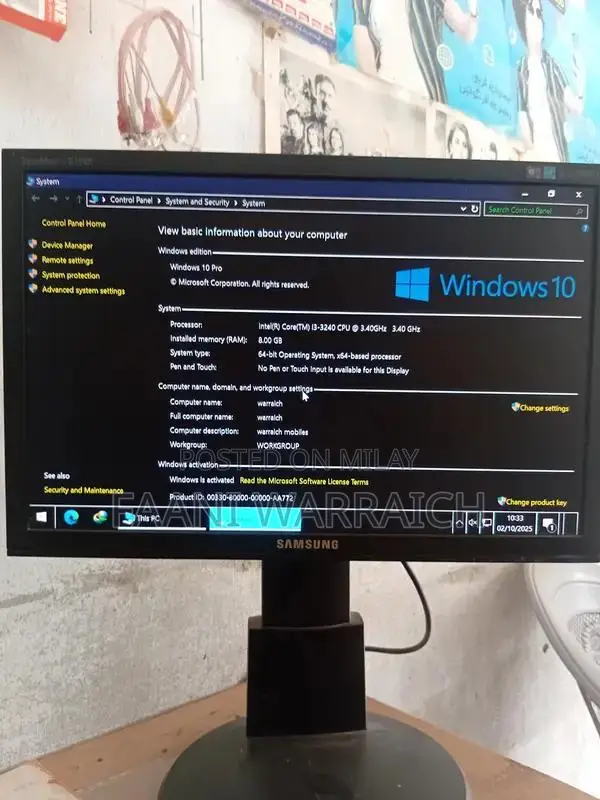 Acer Core i3 Desktop PC with 4TB Storage and 128GB SSD