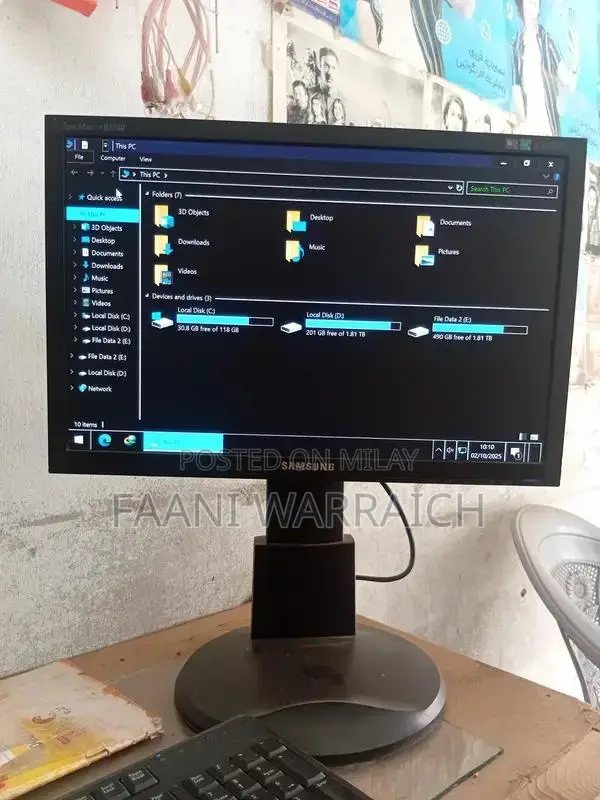 Acer Core i3 Desktop PC with 4TB Storage and 128GB SSD