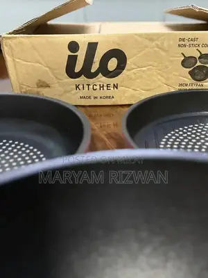 3-Piece Die Cast Nonstick Cookware Set by Ilo Korean Brand