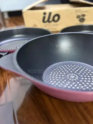 3-Piece Die Cast Nonstick Cookware Set by Ilo Korean Brand