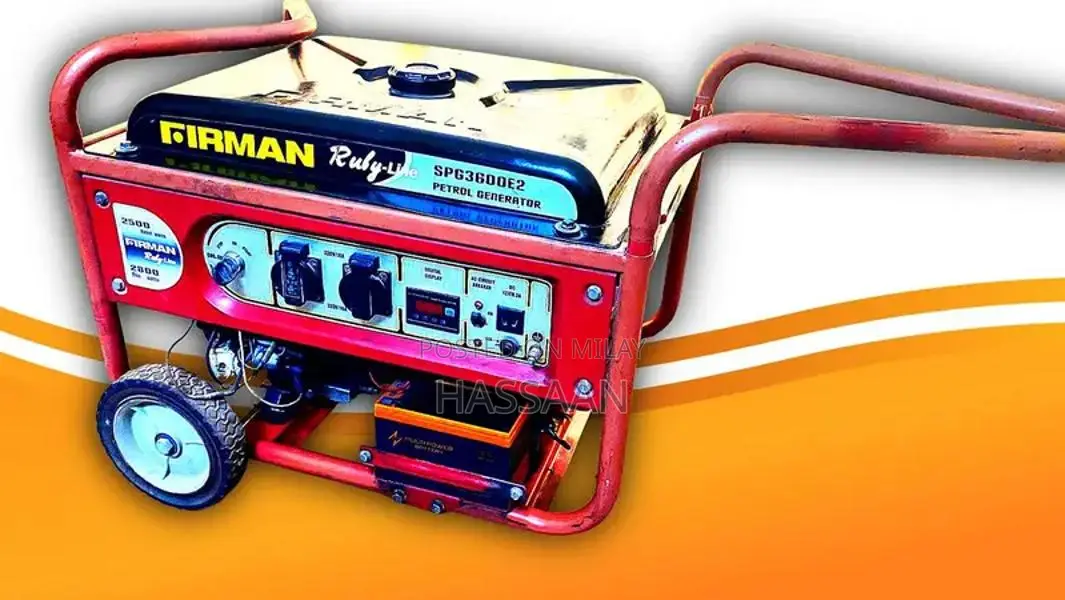 FiRMAN 2500W Portable Power Generator
