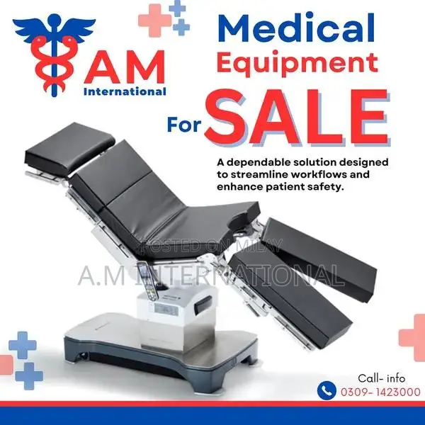 Electric Operating Table for Surgical Procedures with Motorized Adjust