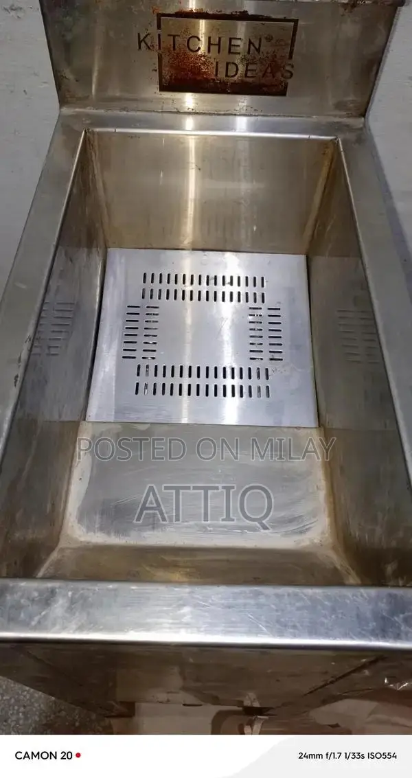 16 Liter Commercial Deep Fryer - Compact Kitchen Appliance