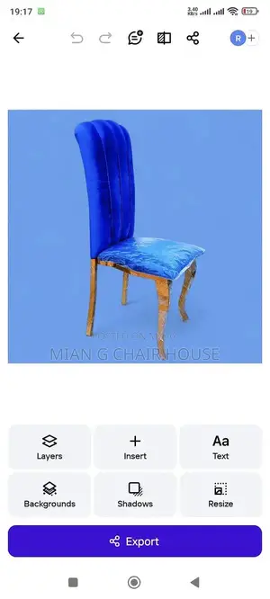 Marquee Banquet Chairs and Tables for Events