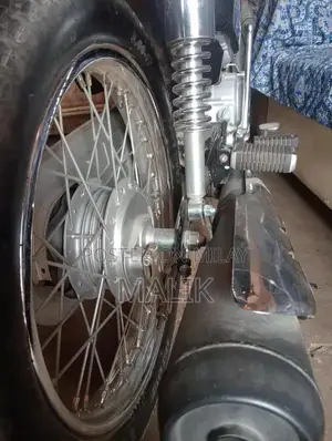 Photo - Motorcycle in Good Condition - Reliable Two-Wheeler