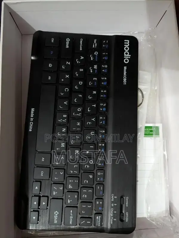 Modio M19 Tablet with Wireless Keyboard and Case