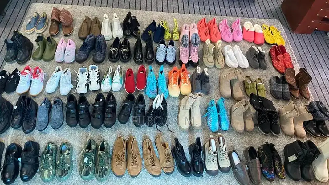 Imported Branded Bulk Footwear Collection - 62 Pairs of Shoes