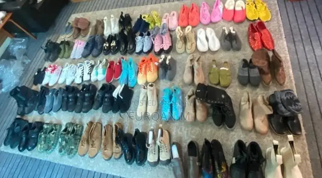 Imported Branded Bulk Footwear Collection - 62 Pairs of Shoes