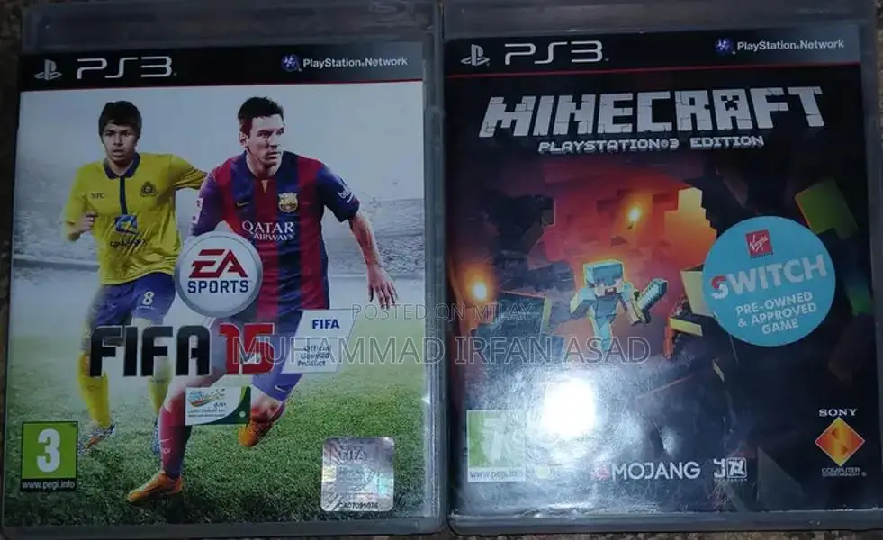 Vintage PlayStation 3 Original Game CD Collection