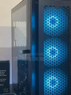 Photo - High-Performance Gaming PC with Ryzen 5 5600 and RX 590 GPU