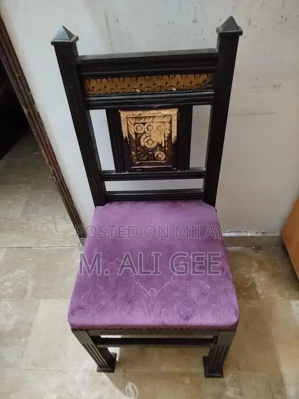 Modern Glass Dining Table with Wooden Frame