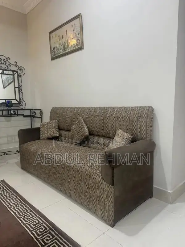 3-Piece Sofa Set with One Three-Seater and Two Single Sofas