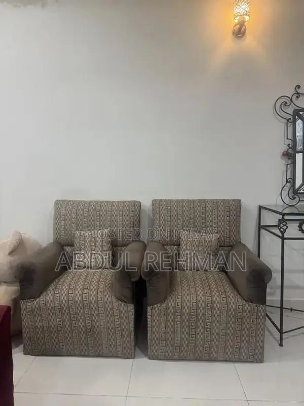 3-Piece Sofa Set with One Three-Seater and Two Single Sofas