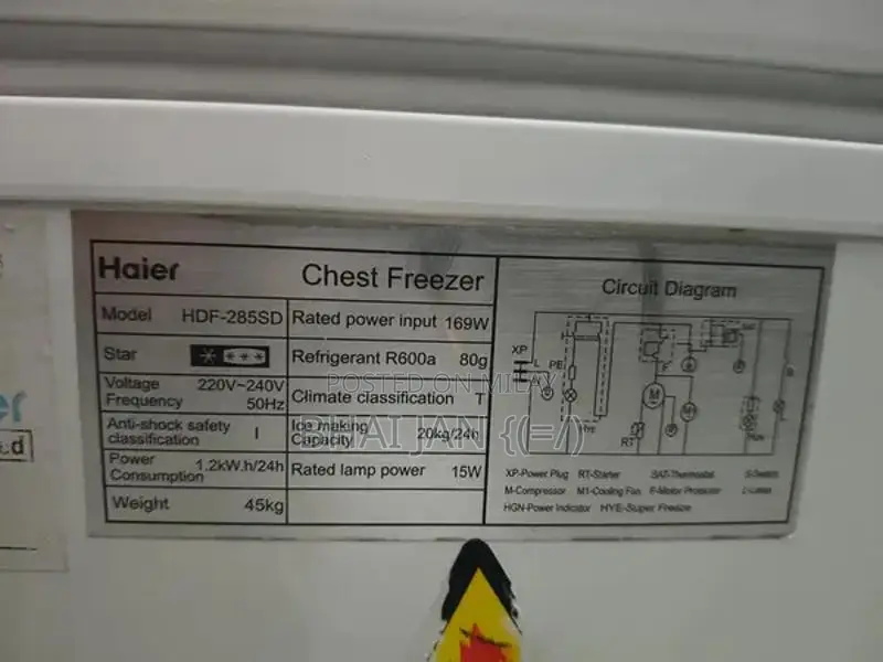 Haier Single Door Freezer D Series