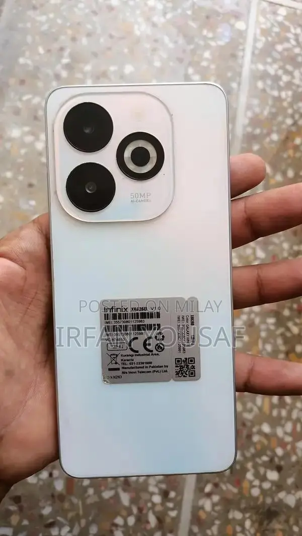 Infinix Smart 8Pro Smartphone 4+4GB RAM 128GB Storage