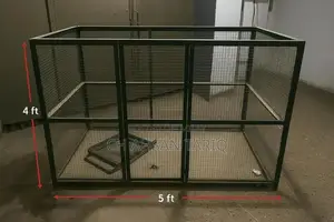 Photo - Large Iron Bird Cage - Sturdy 4-Foot Height, 5-Foot Width