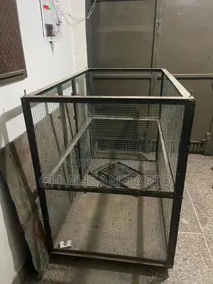 Large Iron Bird Cage - Sturdy 4-Foot Height, 5-Foot Width