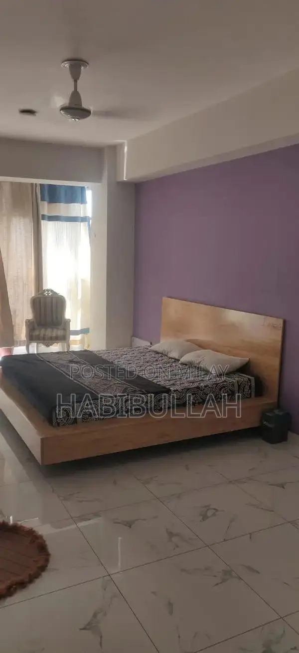 King Size Bed Frame with Solid Iron Construction