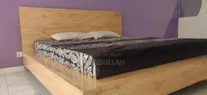 King Size Bed Frame with Solid Iron Construction