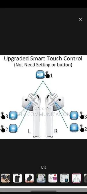 Wireless Earbuds I12 TWS Bluetooth Headphones
