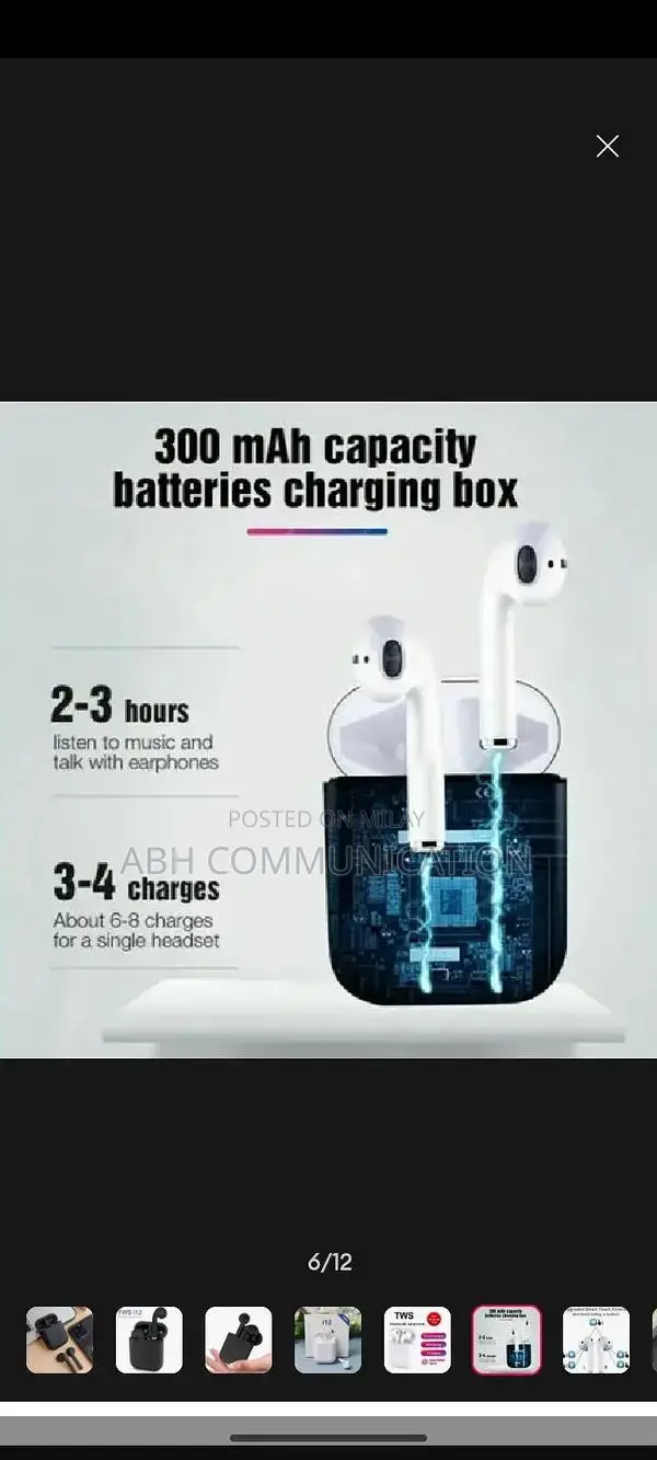 Wireless Earbuds I12 TWS Bluetooth Headphones