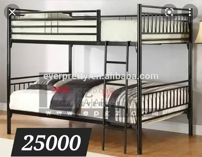 Iron Bunker Beds - Excellent Condition Dormitory Furniture