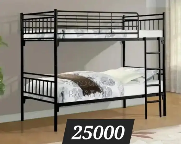 Iron Bunker Beds - Excellent Condition Dormitory Furniture