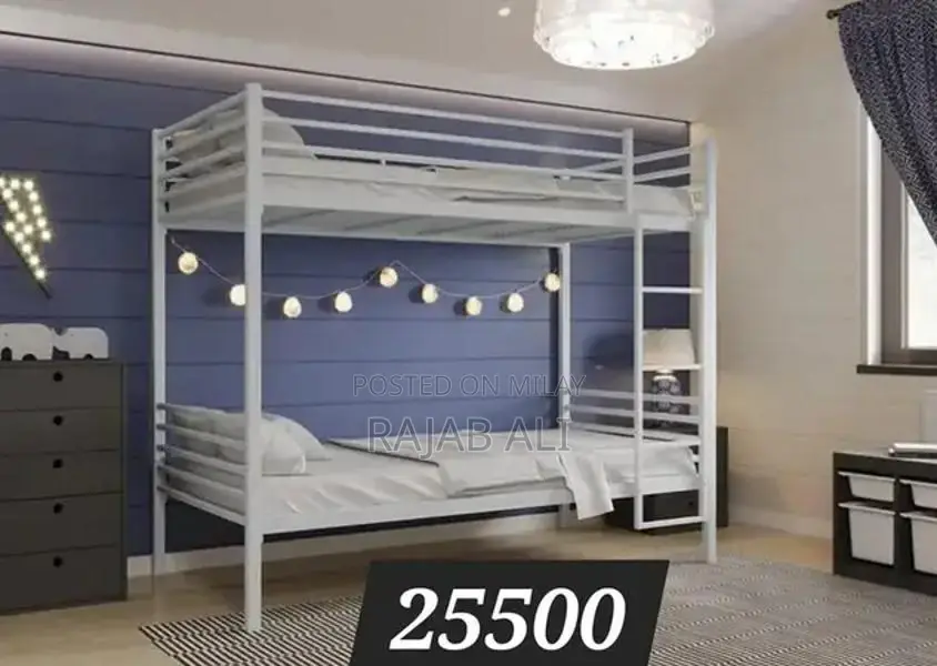 Iron Bunker Beds - Excellent Condition Dormitory Furniture