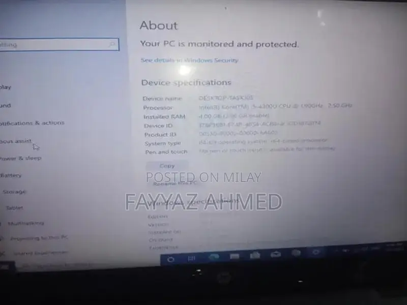 HP EliteBook Laptop i5 4th Gen SSD Business Notebook