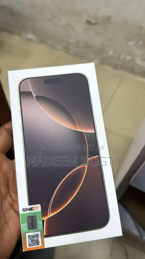 Physical+ eSIM Smartphone Desert Color with Full Box