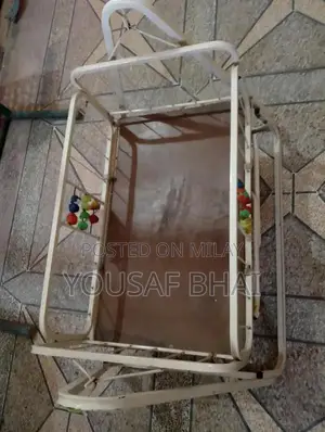 Photo - Foldable Baby Swing Bed - Portable Infant Sleeping Solution