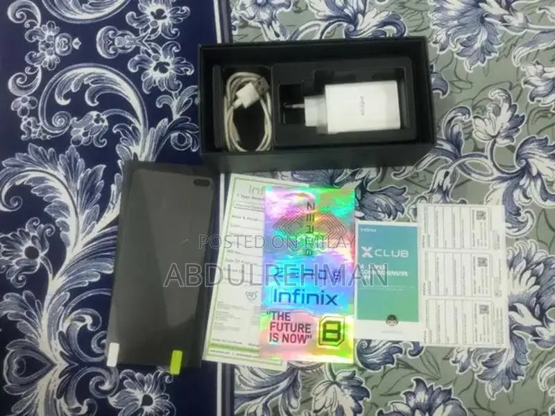 Infinix Zero 8 Smartphone - Quad Camera High-Performance Mobile