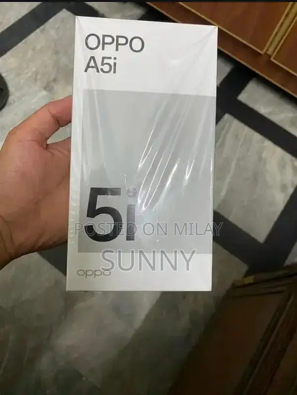 Oppo A5i Smartphone - 4GB RAM, 128GB Storage Compact Device