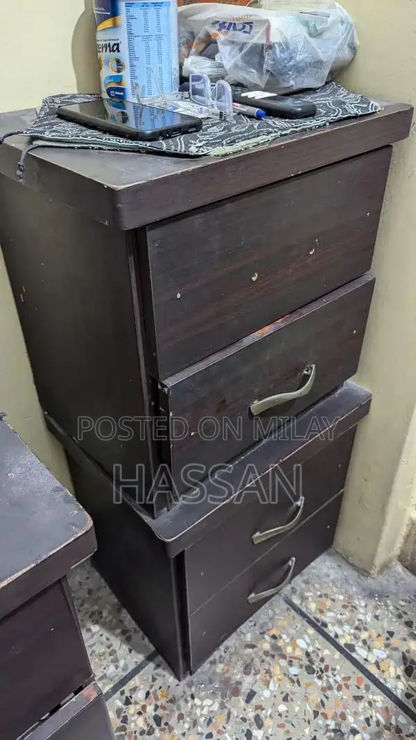 Double Bed Side Tables and Dressing Table Set