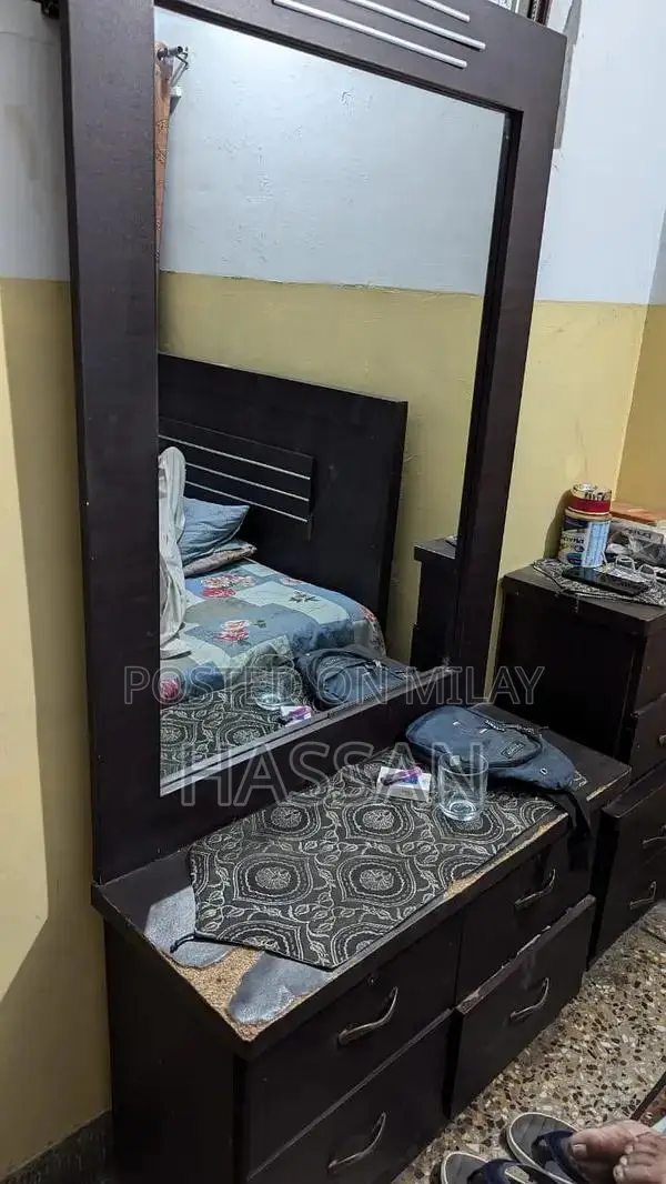 Double Bed Side Tables and Dressing Table Set