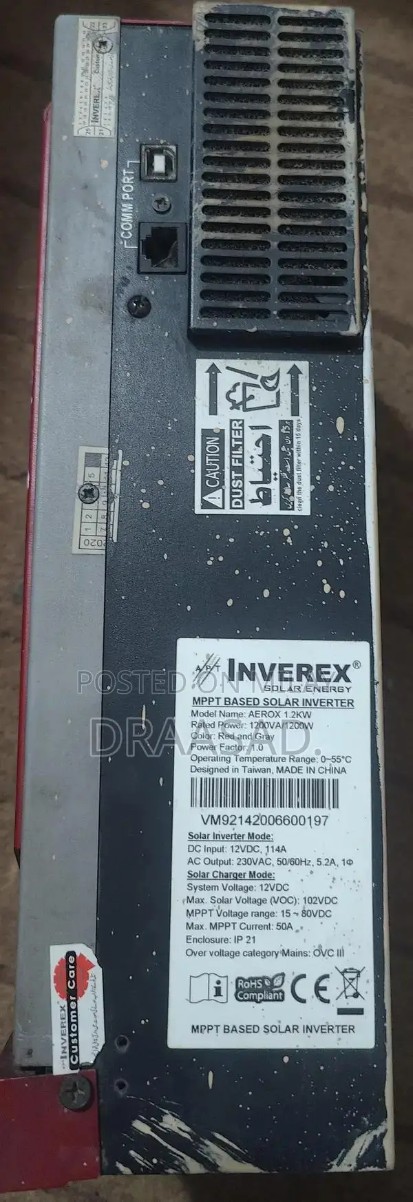 Inverex Aerox 1.2kW Inverter Power Solution
