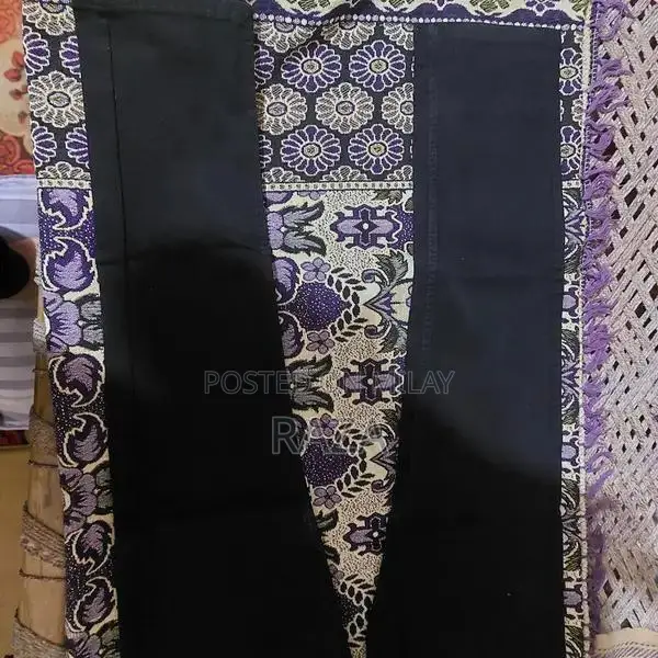 Men's Slim Black Pant - Size 32 Waist Trousers