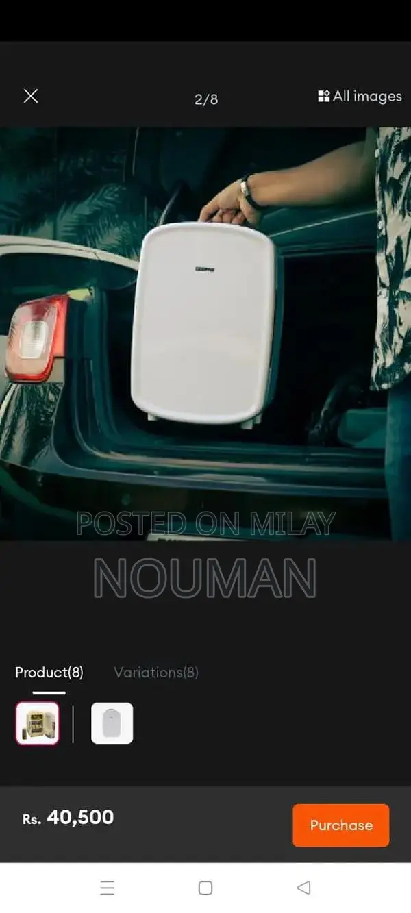 Geeprs Mini Fridge Compact Personal Refrigerator