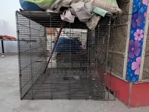 Sturdy Wire Pet Cage for Sale - Good Condition