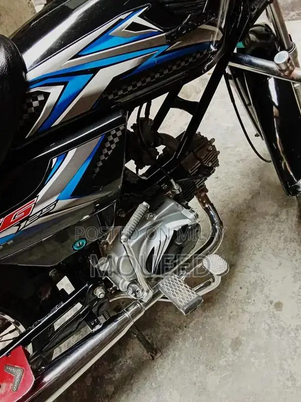 United 100cc Prider Motorcycle - Low Mileage, Excellent Condition