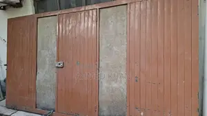 Photo - Sturdy Metal Sliding Gate with Side Door for Home Security