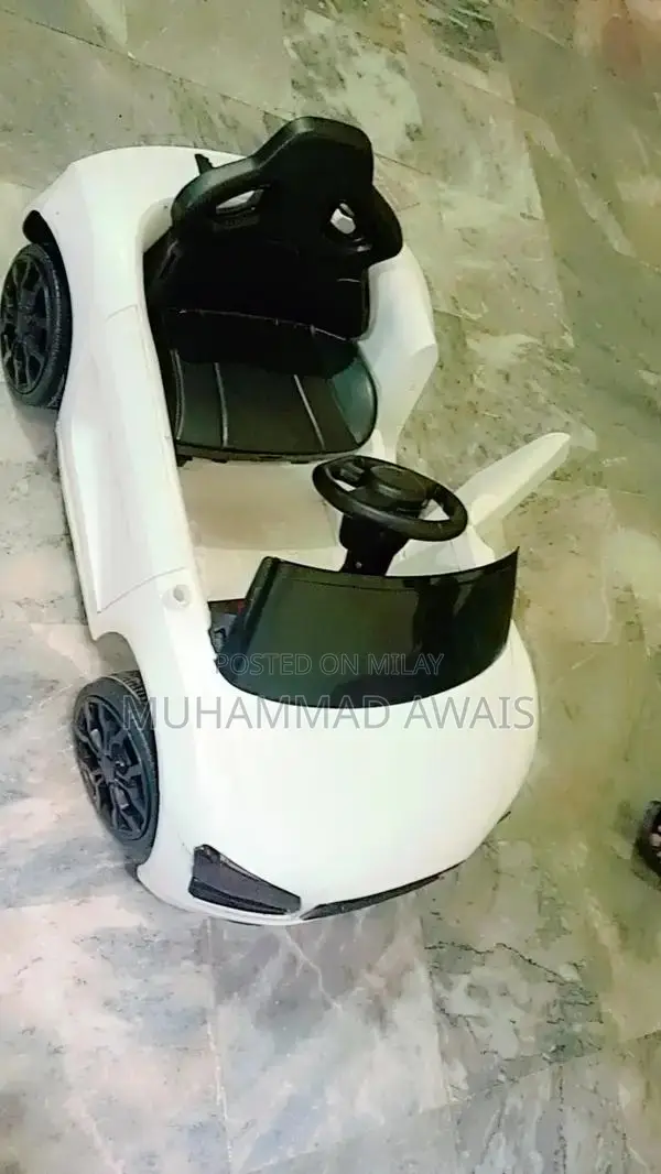 Rechargeable Kids Ride-On Car with Music and Lights