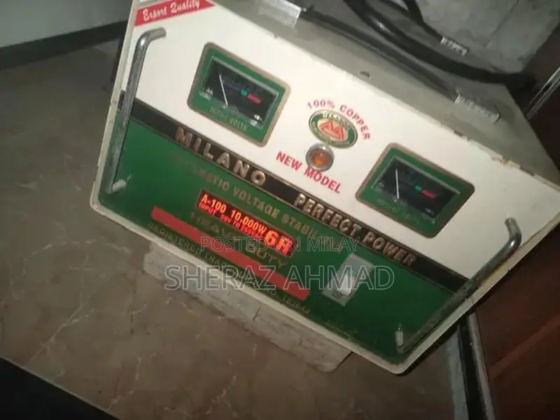 Milano 10000W Automatic Voltage Stabilizer with 6 Relay