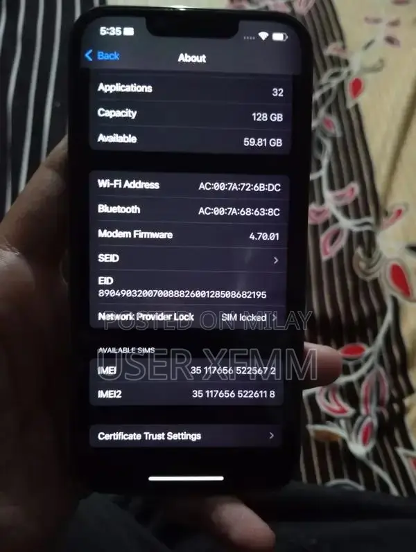 Apple iPhone 13 Pro 128GB Smartphone